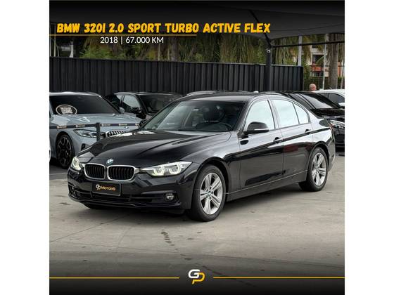 BMW 320i 2.0 SPORT 16V TURBO ACTIVE FLEX 4P AUTOMÁTICO BMW 320i 2.0 SPORT 16V TURBO ACTIVE FLEX 4P AUTOMÁTICO